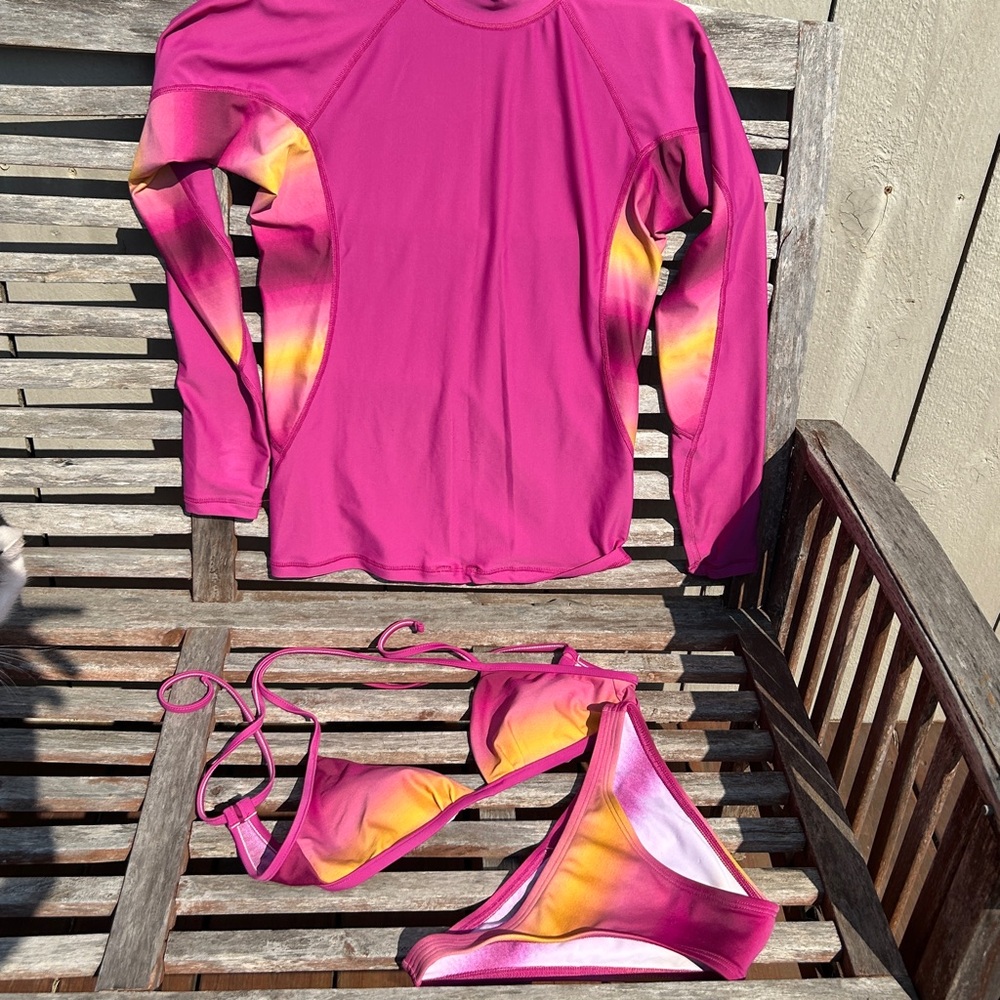 Patagonia Pink Fabric Detail
